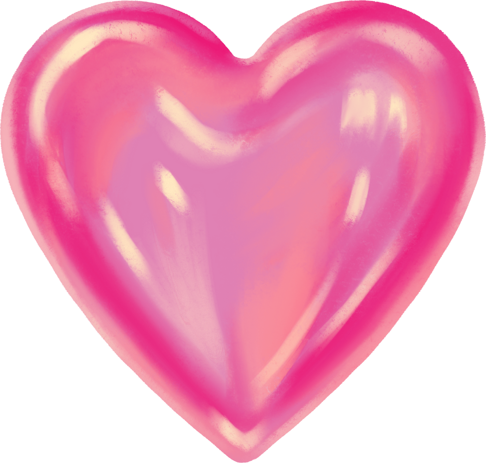 Shiny Airbrush Heart